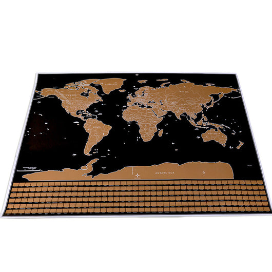 Mapa Mundi Rascable Personalizado - Póster Deluxe Grande para Decorar y Rastrear Viajes - Image 11