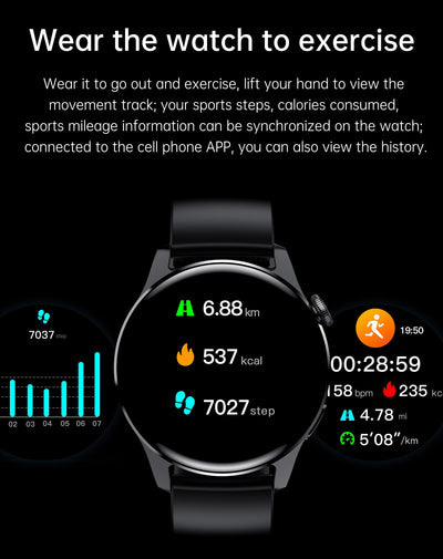 Reloj Inteligente con Reproductor de Música y Llamadas Bluetooth - Image 24