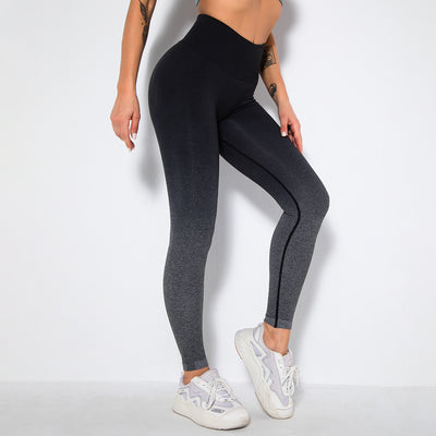 Leggins Yoga Degradado Sonrisa Ajuste Cadera Mujer - Image 9