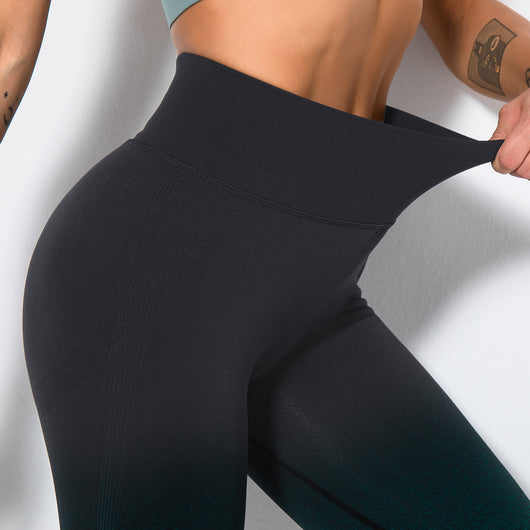 Leggins Yoga Degradado Sonrisa Ajuste Cadera Mujer - Image 27