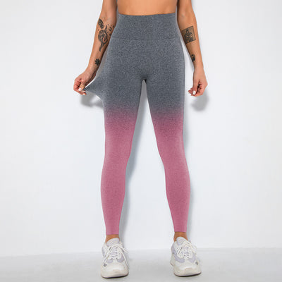 Leggins Yoga Degradado Sonrisa Ajuste Cadera Mujer - Image 41