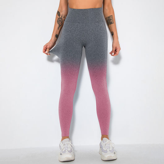 Leggins Yoga Degradado Sonrisa Ajuste Cadera Mujer - Image 41