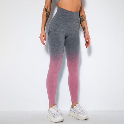 Leggins Yoga Degradado Sonrisa Ajuste Cadera Mujer - Image 42