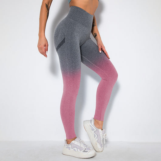 Leggins Yoga Degradado Sonrisa Ajuste Cadera Mujer - Image 43