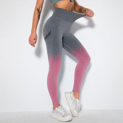Leggins Yoga Degradado Sonrisa Ajuste Cadera Mujer - Image 44