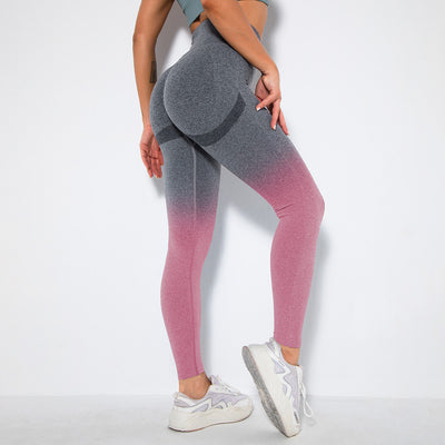 Leggins Yoga Degradado Sonrisa Ajuste Cadera Mujer - Image 45