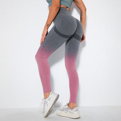 Leggins Yoga Degradado Sonrisa Ajuste Cadera Mujer - Image 48