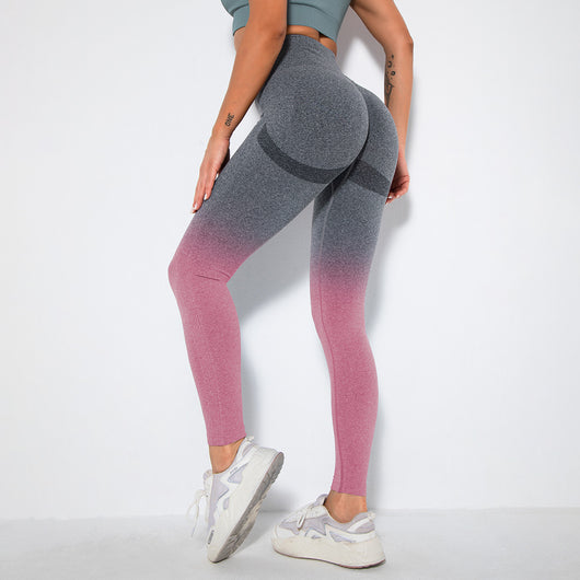 Leggins Yoga Degradado Sonrisa Ajuste Cadera Mujer - Image 48