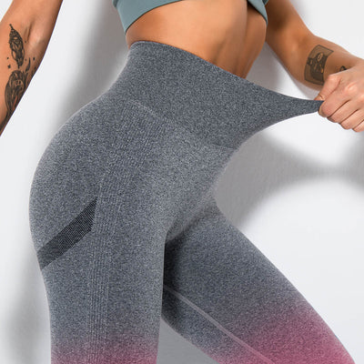 Leggins Yoga Degradado Sonrisa Ajuste Cadera Mujer - Image 51