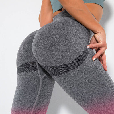 Leggins Yoga Degradado Sonrisa Ajuste Cadera Mujer - Image 52