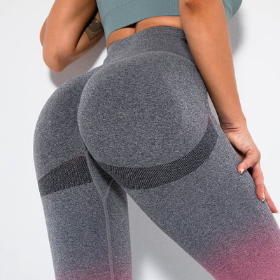 Leggins Yoga Degradado Sonrisa Ajuste Cadera Mujer - Image 53