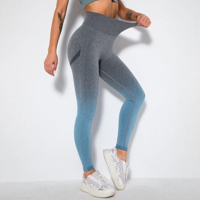 Leggins Yoga Degradado Sonrisa Ajuste Cadera Mujer - Image 56