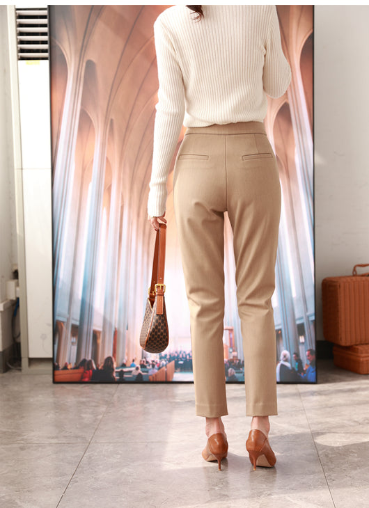 Pantalones Rectos Sueltos Talle Slim para Mujer - Diseño Moderno - Image 13
