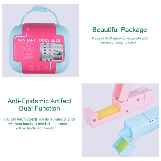 Kit de 5 Herramientas Portátiles para Desinfección de Puertas - Image 11