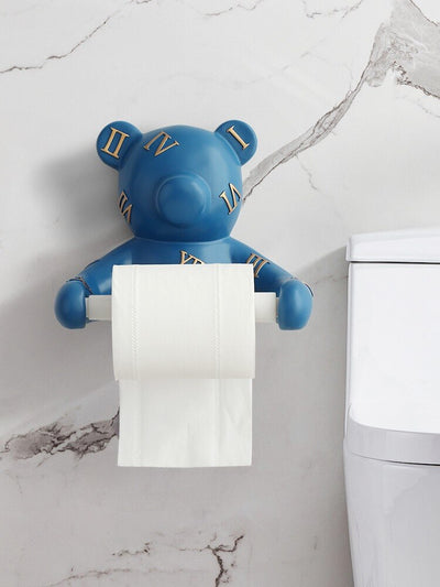 Dispensador de Papel Higiénico Decorativo con Cabeza de Oso - Image 6