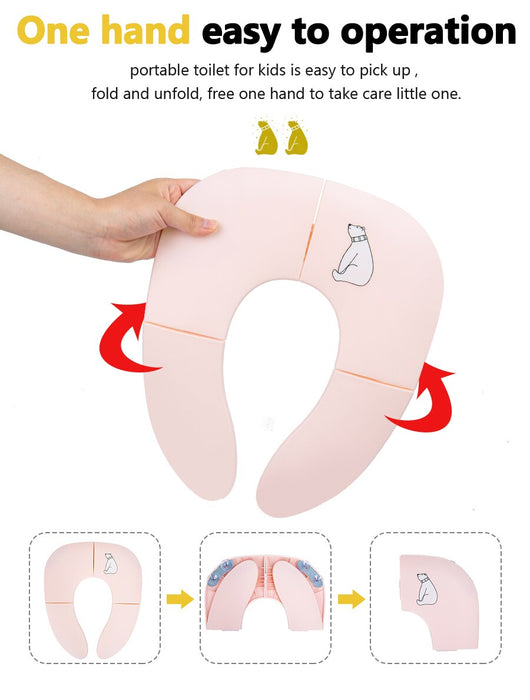 Asiento de Entrenamiento Plegable para Niños - Portátil y Seguro - Image 9