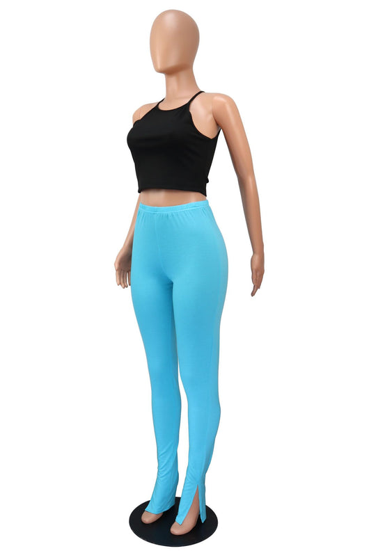 Pantalones Micro Acampanados Cintura Alta con Abertura Lateral - Image 13