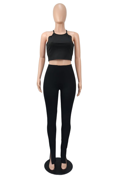 Pantalones Micro Acampanados Cintura Alta con Abertura Lateral - Image 16