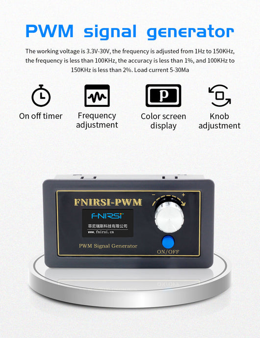 Generador de Señales PWM y Ondas Rectangulares FNIRSI - Image 7
