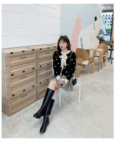 Suéter Plus Size con Botones Perla Love - Image 16