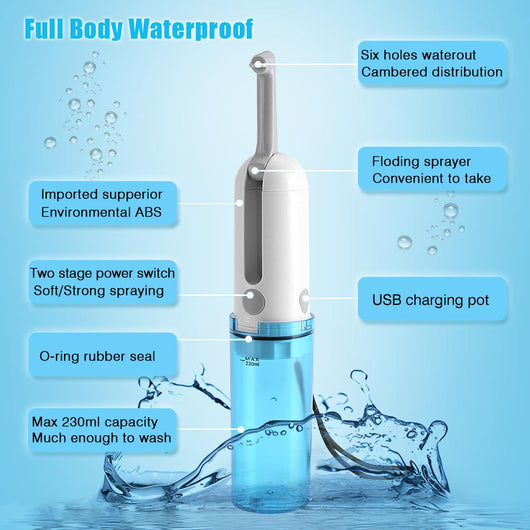 Bidet Portátil Eléctrico con Tecnología de Limpieza Avanzada - Image 17