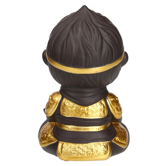 Juego de Té Kung Fu en Arcilla Púrpura con Estatua del Rey Mono - Decoración para Bandeja de Té - Image 17