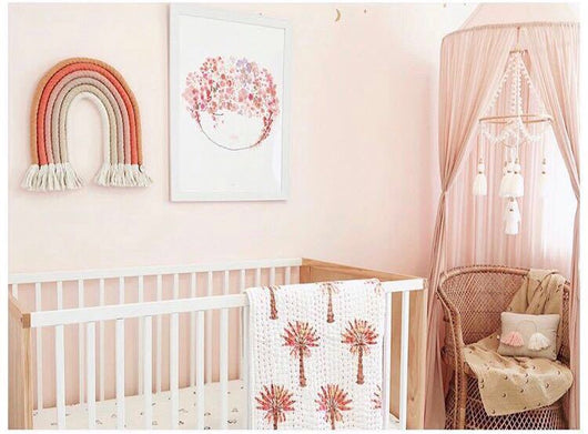 Tapiz Arcoíris Tejido a Mano con Borlas Decorativas - Image 31