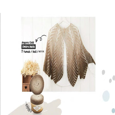 Hilo Angora Gold Ombre 150gr-825m | 20% Lana 80% Acrílico - Image 8