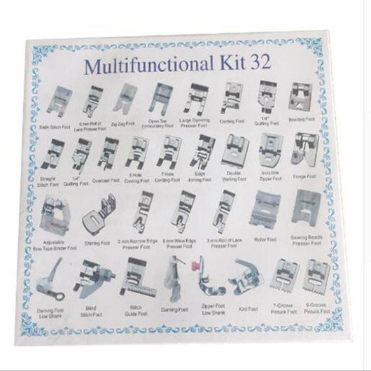 Set Completo de Prensatelas para Máquina de Coser Doméstica - Image 20