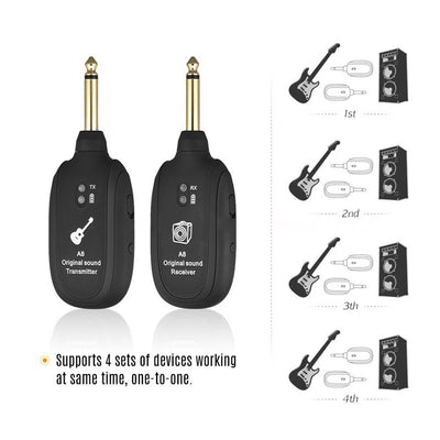 Receptor Inalámbrico para Guitarra A8 - Image 10