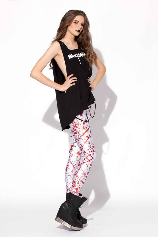 Leggins con Estampado Digital Cielo Azul, Nubes Blancas y Mar - Image 15