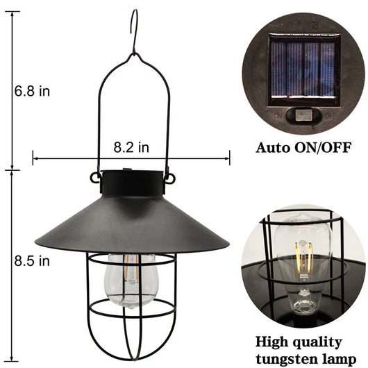 Luces Solares Colgantes Impermeables para Patio y Jardín - Image 16