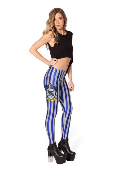 Leggins con Estampado Digital Cielo Azul, Nubes Blancas y Mar - Image 31