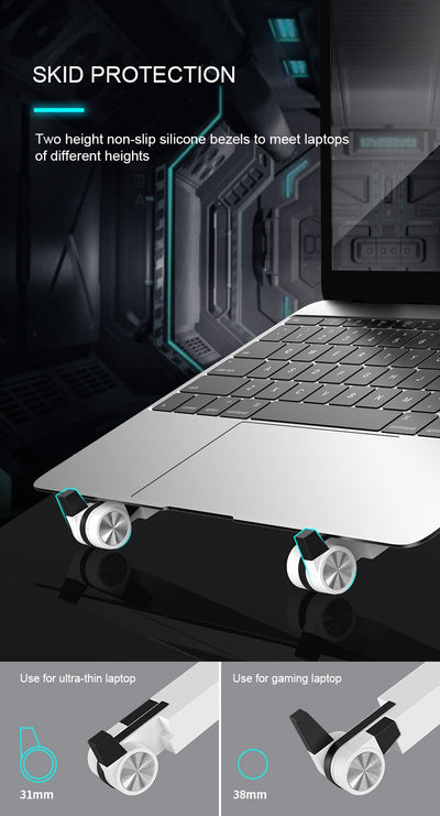 Soporte Plegable para Laptop - Ergonómico y Portátil - Image 14