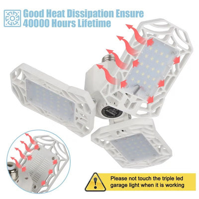 Lámpara LED Plegable para Garaje - Luz Deformable de Alto Rendimiento - Image 17
