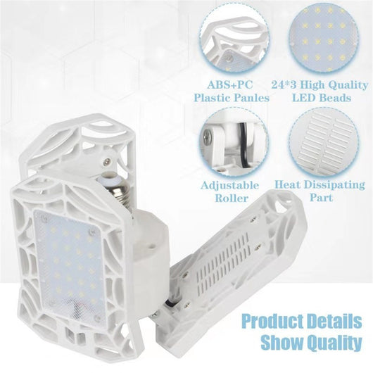 Lámpara LED Plegable para Garaje - Luz Deformable de Alto Rendimiento - Image 19