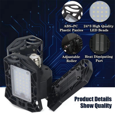 Lámpara LED Plegable para Garaje - Luz Deformable de Alto Rendimiento - Image 22
