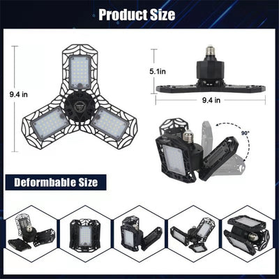 Lámpara LED Plegable para Garaje - Luz Deformable de Alto Rendimiento - Image 24