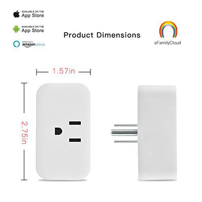 Enchufe Inteligente WiFi con Temporizador y Control por App - Image 10