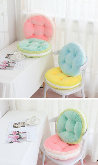 Cojín Acolchado Macaron para Silla - Soporte Ergonómico Premium - Image 6