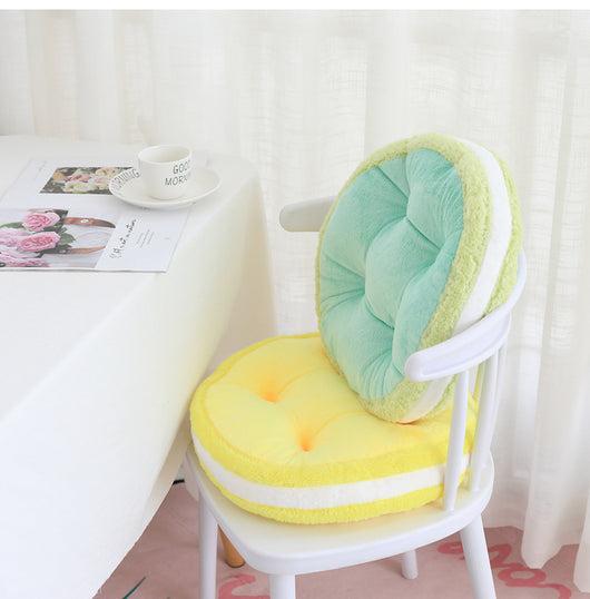 Cojín Acolchado Macaron para Silla - Soporte Ergonómico Premium - Image 8