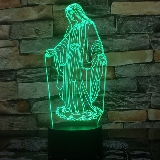Lámpara LED 3D Táctil USB para Niños - Luz Nocturna Infantil - Image 11