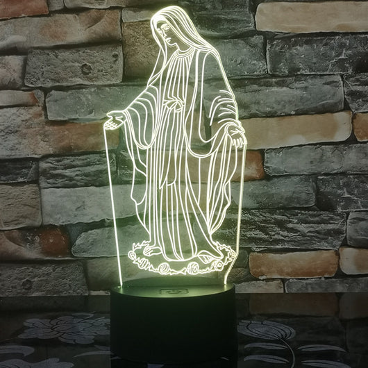 Lámpara LED 3D Táctil USB para Niños - Luz Nocturna Infantil - Image 13