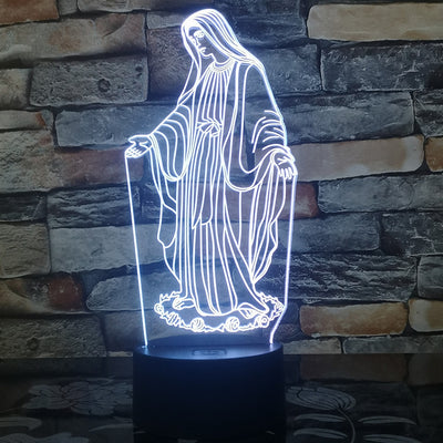 Lámpara LED 3D Táctil USB para Niños - Luz Nocturna Infantil - Image 15