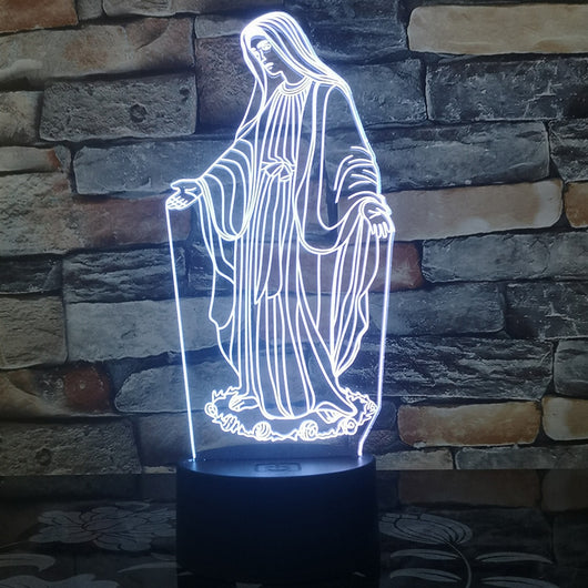 Lámpara LED 3D Táctil USB para Niños - Luz Nocturna Infantil - Image 15