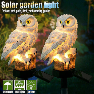 Lámpara Solar de Jardín con Búho LED - Iluminación Exterior Automática - Image 14