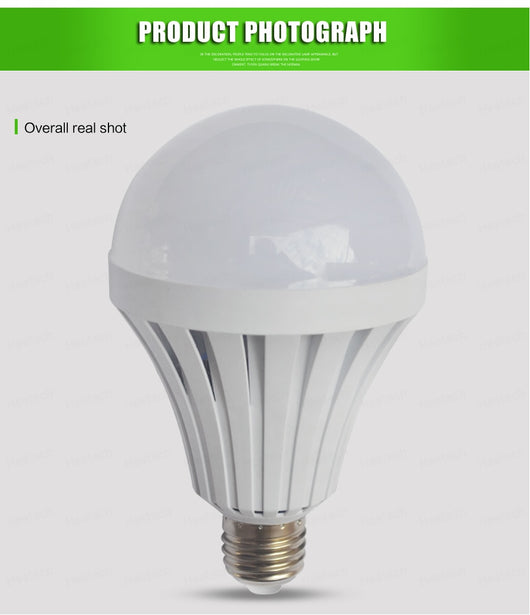 Bombilla LED de Emergencia Recargable 5W-12W - Image 14