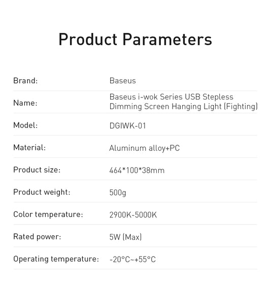 Lámpara para Monitor con Atenuación Inteligente USB - Image 29