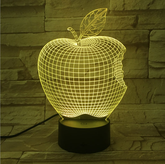 Lámpara de Noche 3D de Frutas con Luces de Colores - Image 8