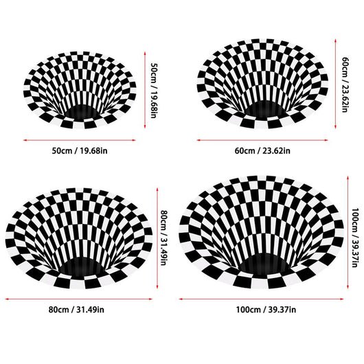 Tapete de Ilusión Óptica 3D Vórtex - Image 10